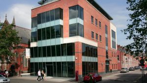 Office & Retail Development Aluminium curtain walling